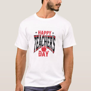 Creatieve Docenten Dag Typography T-Shirt Design