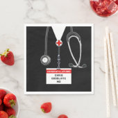 Creatieve doctorsdiploma-uitreiking servet (Insitu)