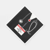 Creatieve doctorsdiploma-uitreiking servet (Hoek)