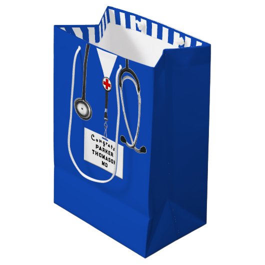 Creatieve Dokter Medium Cadeauzakje (Voorkant Gekanteld)