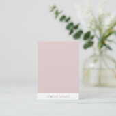 Creatieve Eenvoudige Moderne Minimalistische Luxe Visitekaartje (Staand voorkant)