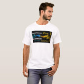 Creatieve Elektrisch Circuit Bliksem Elektricien T-shirt (Voorkant volledig)
