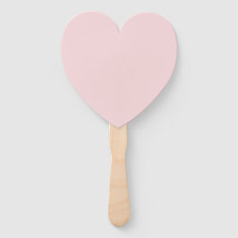 Creatieve expressie Blush Pink Heart Handwaaier