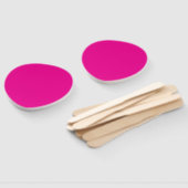 Creatieve Expressie Hot Pink Paddle Handwaaier (Niet-gemonteerd)