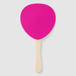 Creatieve Expressie Hot Pink Paddle Handwaaier