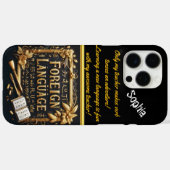 Creatieve expressie in vreemde talen Case-Mate iPhone case (Achterkant (horizontaal))