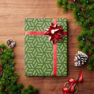Creatieve Fantasievolle Verfijnde Geometrische Ver Cadeaupapier