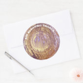 Creatieve frequenties Stickers, bio-elektrische tr Ronde Sticker (Envelop)
