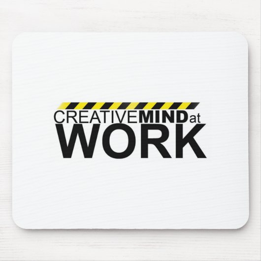 Creatieve geest op het werk muismat (Voorkant)