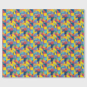 Creatieve geometrische: abstracte vintage cover. cadeaupapier (Vlak)