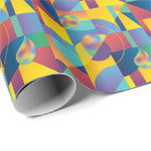 Creatieve geometrische: abstracte vintage cover. cadeaupapier (Rol Hoek)