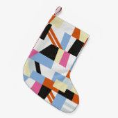 Creatieve geometrische vormen, ontwerp van het len kleine kerstsok (Voorkant (Hangend))