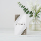 Creatieve geschenken Boutique Wrapping Service Sou Visitekaartje (Staand voorkant)