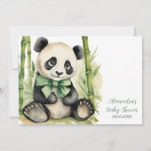 Creatieve geslachtsneutrale babyshower-uitnodiging kaart (Achterkant)