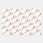 Creatieve golf kerst inpakpapier vel (Voorkant 2)
