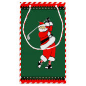 Creatieve Golf Kerst Kleine Gift Bag Klein Cadeauzakje (Achterkant)