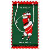 Creatieve Golf Kerst Kleine Gift Bag Klein Cadeauzakje (Voorkant)