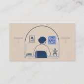 Creatieve Grafisch Ontwerper Visitekaartje (Achterkant)