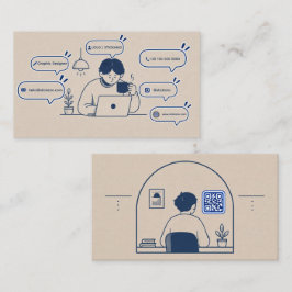 Creatieve Grafisch Ontwerper Visitekaartje