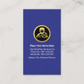 Creatieve Grunge Kleuren Gold Tab Visitekaartje (Achterkant)