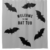 Creatieve Halloween decoratie Douchegordijn (Voorkant)