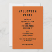 Creatieve Halloween-feestuitnodigingen Kaart (Achterkant)