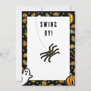 Creatieve Halloween-feestuitnodigingen Kaart