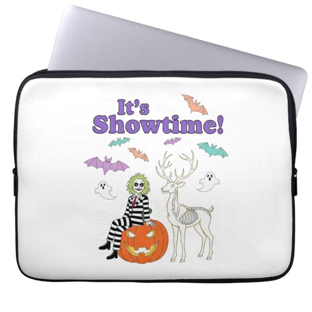 Creatieve Halloween Thema Laptop Sleeve (Voorkant)