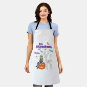 Creatieve Halloween Thema Schort (Gedragen)