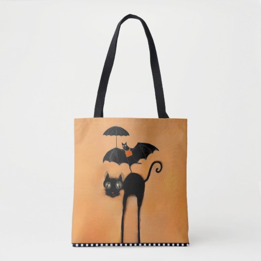 Creatieve Halloween Tote Bag (Voorkant)