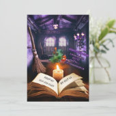 Creatieve Halloween Uitnodiging Sjablonen (Staand voorkant)