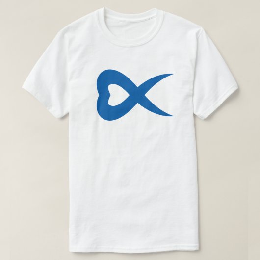 Creatieve Hart Letter X Monogram T-shirt (Design voorkant)