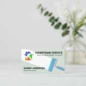 Creatieve het Schilderen van de Startvernieuwing v Visitekaartje (Staand voorkant)