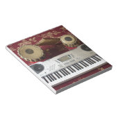Creatieve hoek: Musical Tapestry Notitieblok (Schuin)