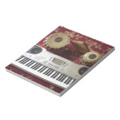 Creatieve hoek: Musical Tapestry Notitieblok (Linkerzijde)