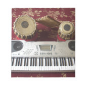 Creatieve hoek: Musical Tapestry Notitieblok (Voorkant)