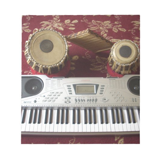 Creatieve hoek: Musical Tapestry Notitieblok (Voorkant)