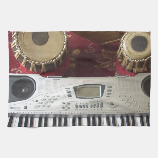 Creatieve hoek: Musical Tapestry Theedoek (Horizontaal)