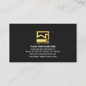 Creatieve Home Moving Truck Visitekaartje (Achterkant)