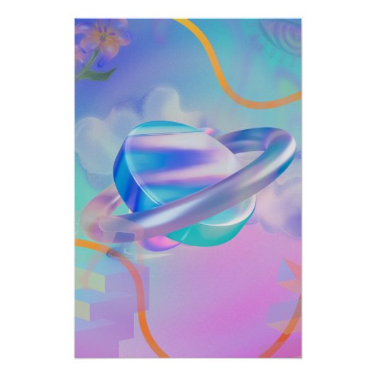 Creatieve Illustratie Perfect Poster (Voorkant)
