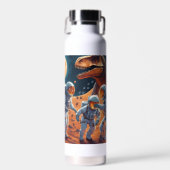Creatieve inpakpapier waterfles (Voorkant)