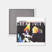 Creatieve Inspiratie Magneet, Rebecca Tedder Magneet (Voorkant / Achterkant)