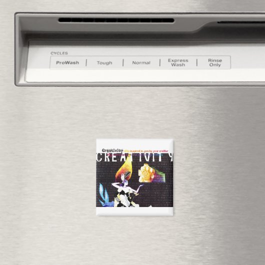 Creatieve Inspiratie Magneet, Rebecca Tedder Magneet (Insitu (Vaatwasser))