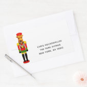 Creatieve Kerst Adresetiketten Rechthoekige Sticker (Envelop)