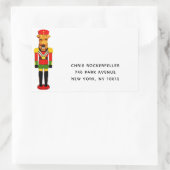 Creatieve Kerst Adresetiketten Rechthoekige Sticker (Tas)