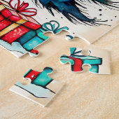  Creatieve Kerstboomtekening Legpuzzel (Zijkant)