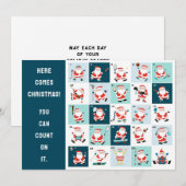 Creatieve kerstfeestkaarten feestdagenkaart (Voorkant / Achterkant)