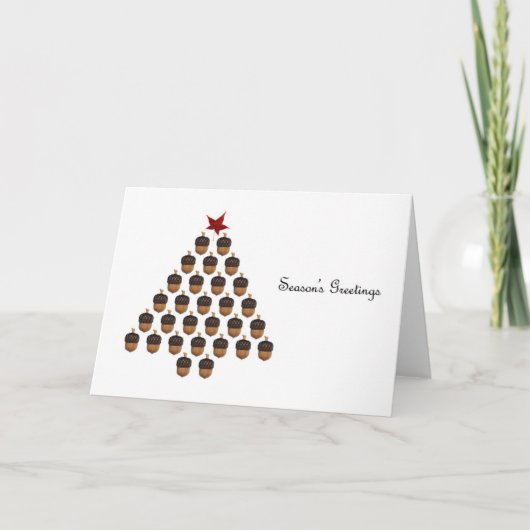 Creatieve kerstproducten feestdagen kaart (Voorkant)