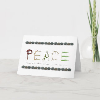 Creatieve kerstproducten feestdagen kaart