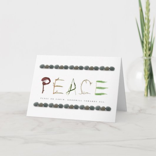 Creatieve kerstproducten feestdagen kaart (Voorkant)